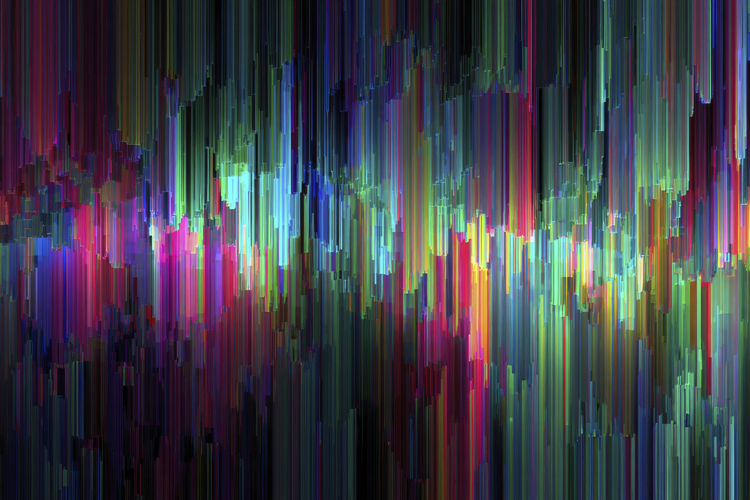 Colorful Glitch background