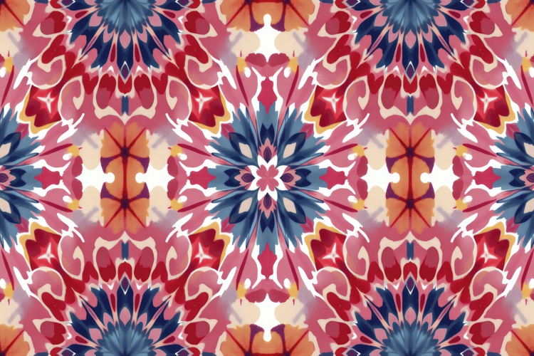 Kaleidoscope Art Background Wallpaper