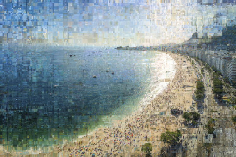 Beach Art Background Wallpaper
