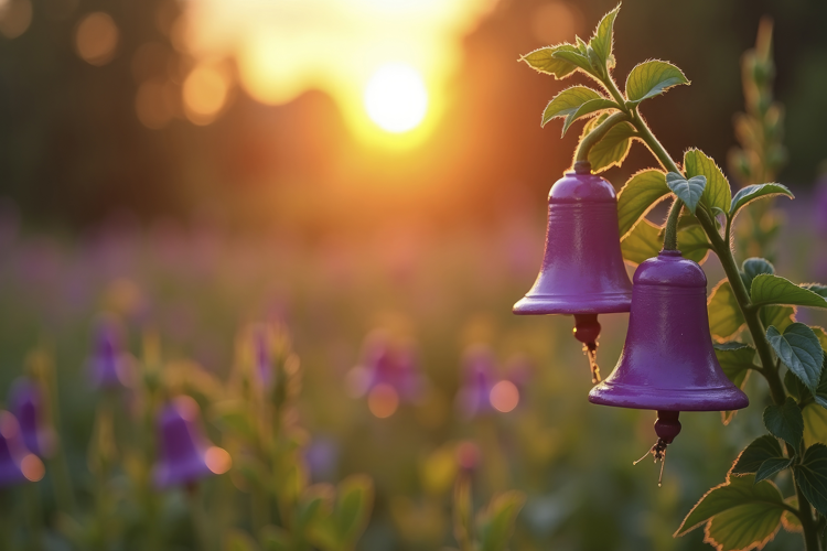 Decorative Bells Background Wallpaper