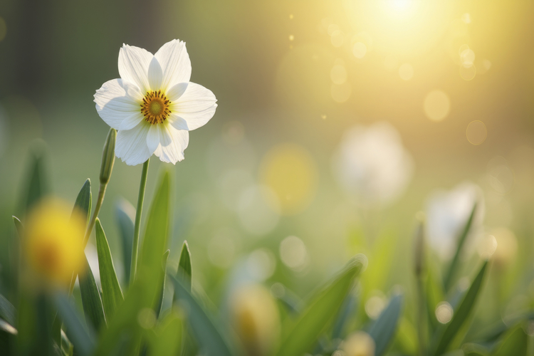 Wind Flower Background Wallpaper