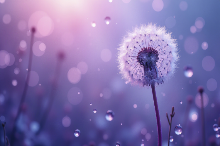 Dandelion Background Wallpaper