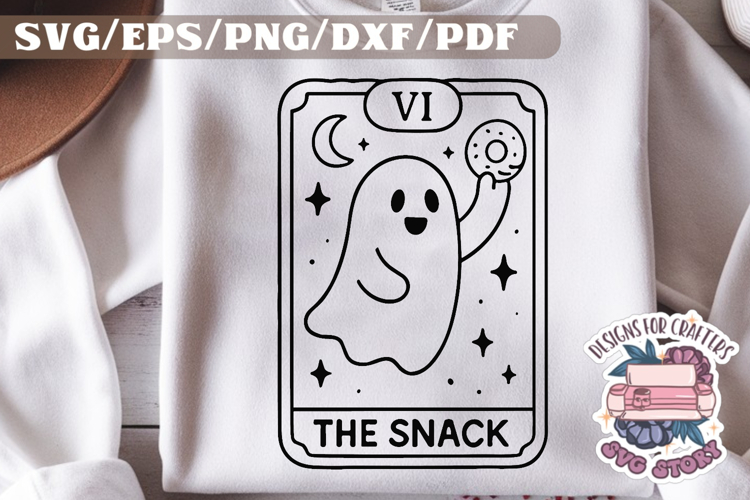 Halloween Tarot Card black and white SVG Design Quotes PNG