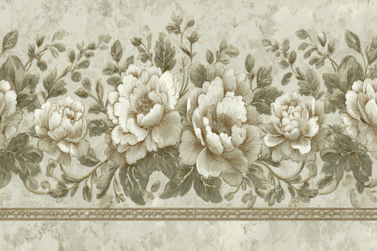 Floral Border Background