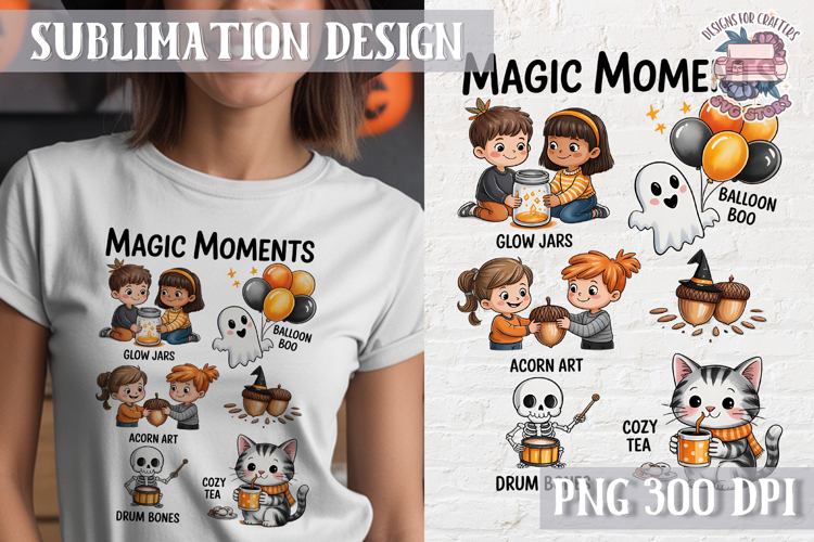 Cute Halloween Clipart PNG Sublimation Cozy Ideas Tshirt