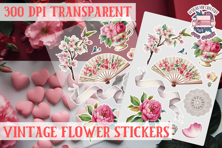 Retro Flowers Svg Image 17