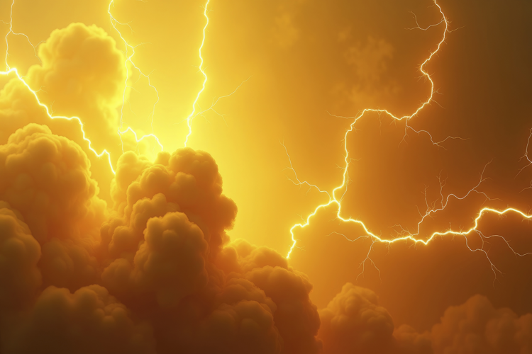Lightning Storm Background Wallpaper