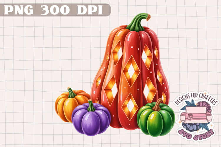 Fall Pumpkin Clipart Image 6
