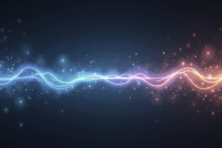 Abstract Digital Waves Background Wallpaper
