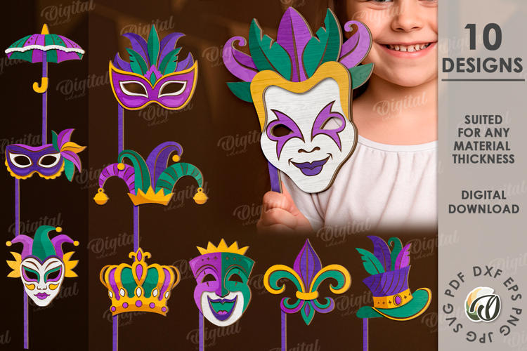 Mardi Gras SVG