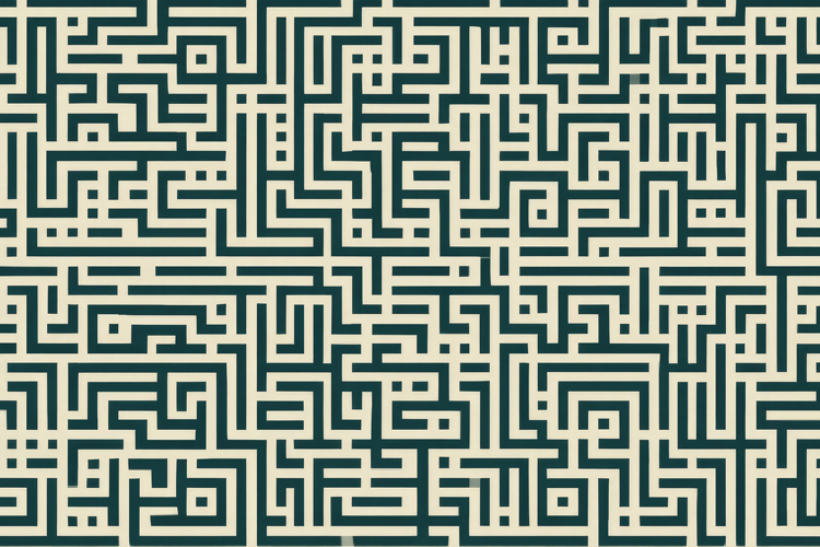 Complex Rectangular Maze