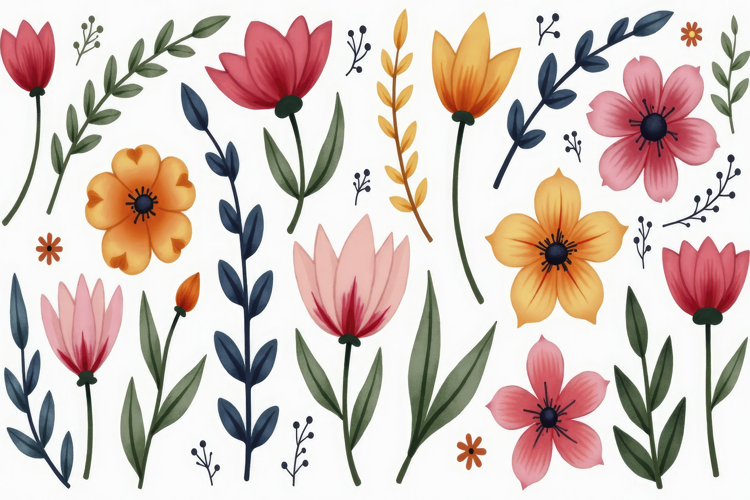 Floral Texture Image 22