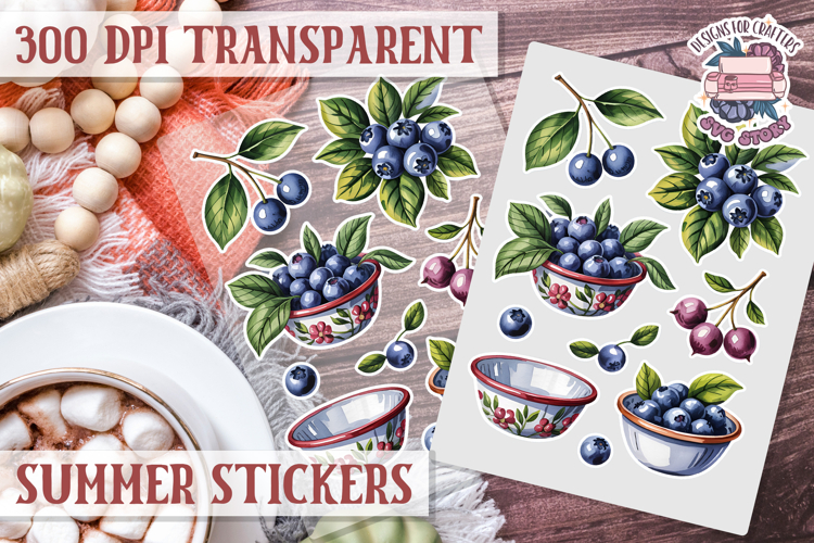 Summer sticker sheet Beach Scrapbook PNG Flowers Vibe
