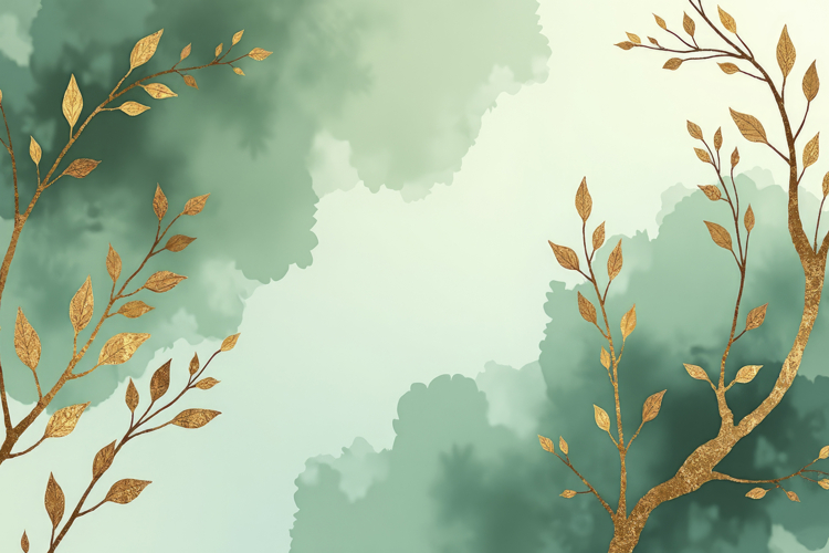 Watercolor Leaves Clipart Image 15