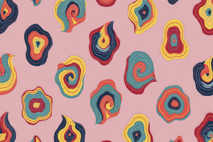 Colorful Abstract Pattern Background Wallpaper