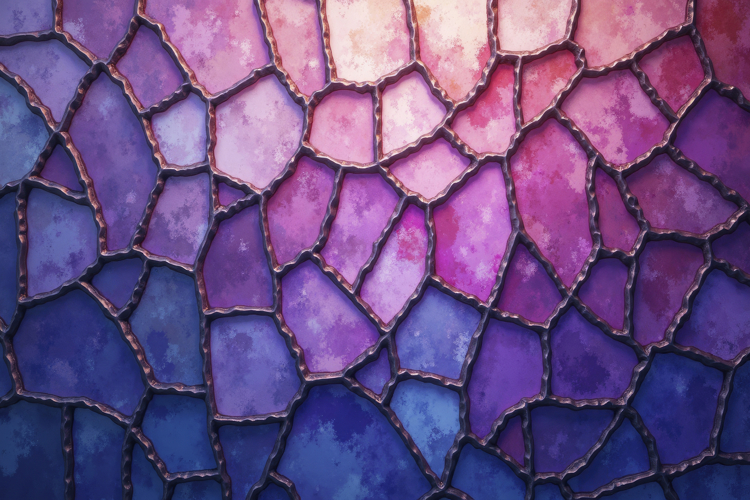 Stained Glass Texture Image 11