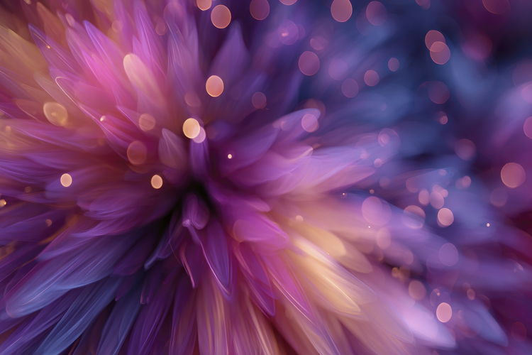 Purple Pink Bokeh Background