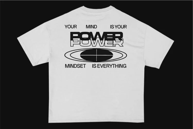 Your Mind is Your Power Streetwear Typography T-shirt Design
