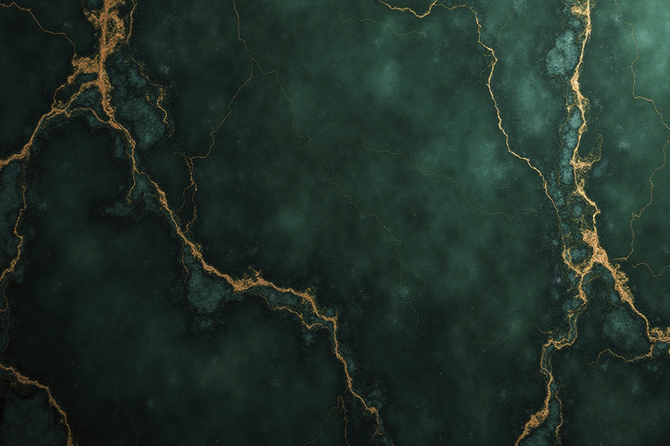 Green Gold Marble Texture background