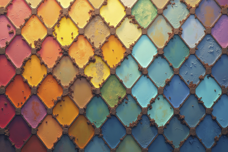 Abstract Mosaic Pattern Texture Background Wallpaper