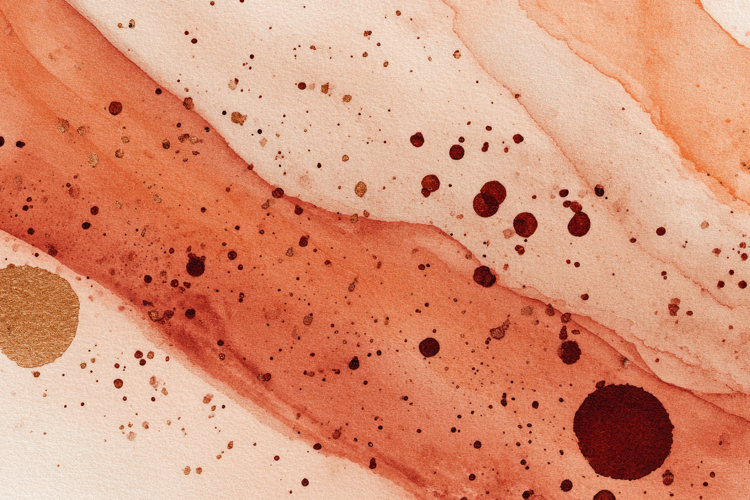 Blend of Watercolor Textures Background