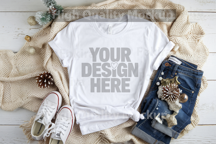 White Christmas Background Image 6