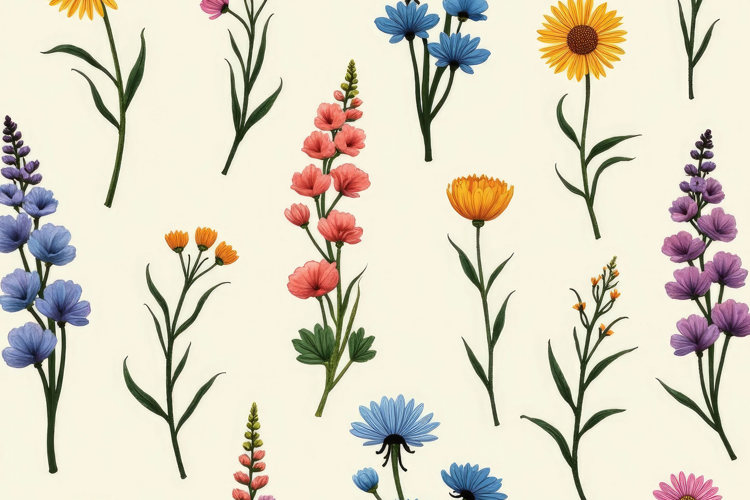 Wildflowers Background