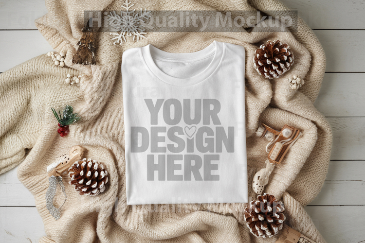 White Christmas Background Image 13