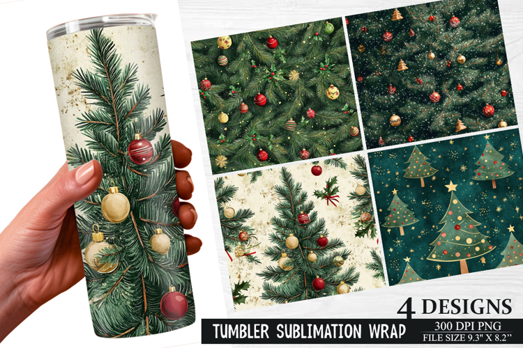 Christmas Tumbler Wrap Image 22