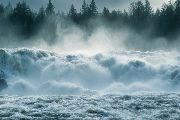 Waterfall Texture Image 18