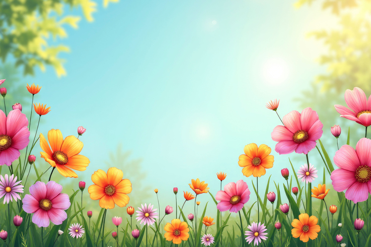 Colorful Flower Background