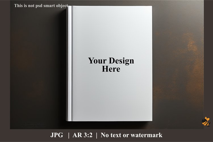 Book Cover Mockup Design Illustration 3