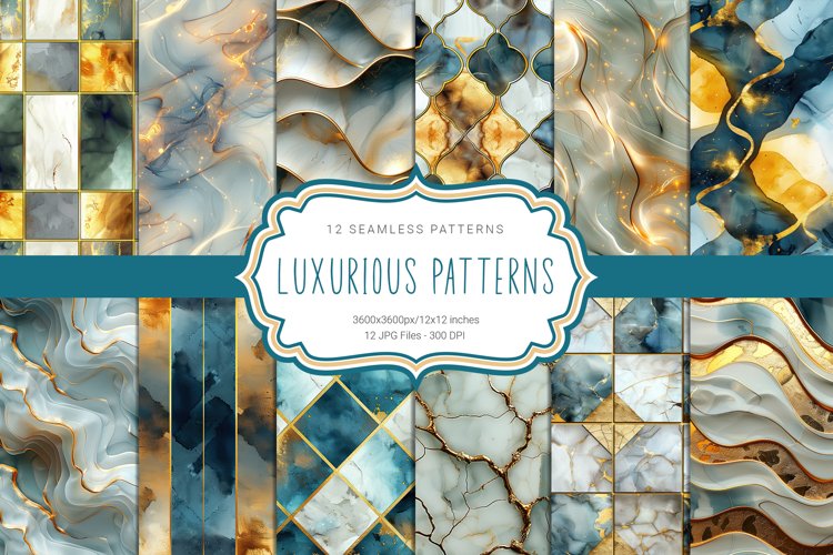 Geometric Seamless Pattern Image 3