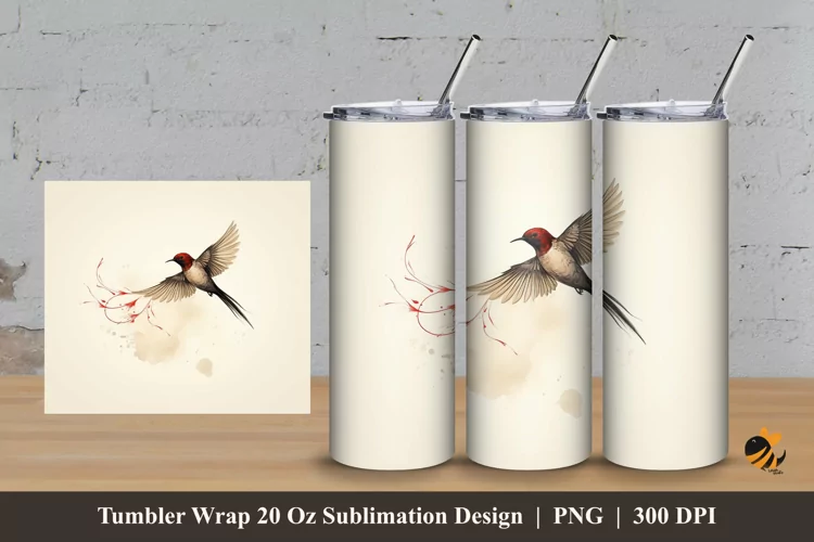 Old Times Tumbler Wrap Sublimation Design 3