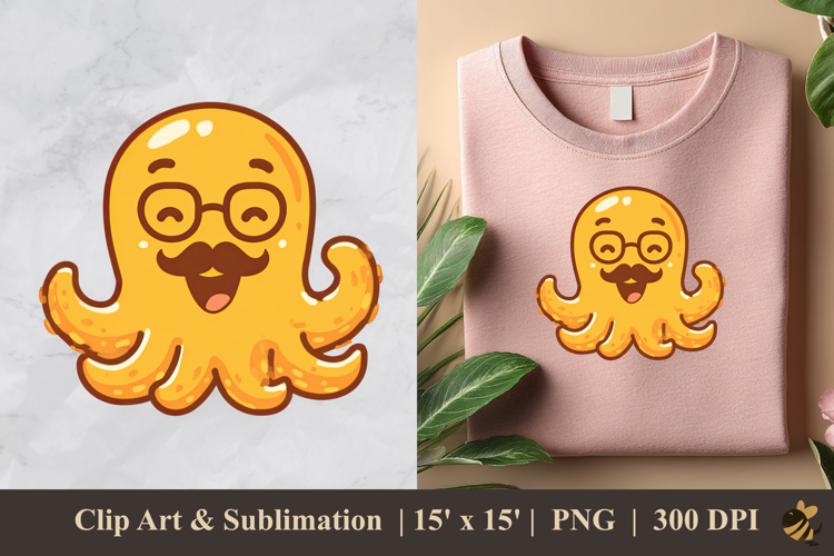 Octopus Clipart Image 16
