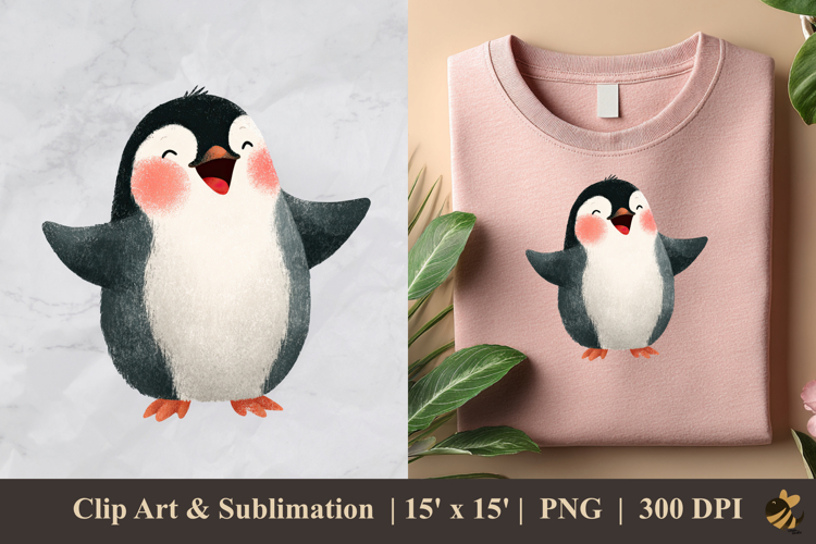 Cute Penguin Clipart