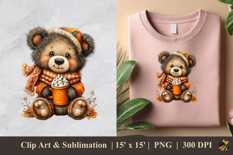 Cute Bear Clipart Image 13