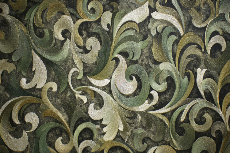 Ornate Swirling Background