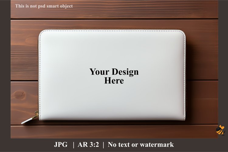 Girls Wallet Mockup Design Illustration 3 example image 1