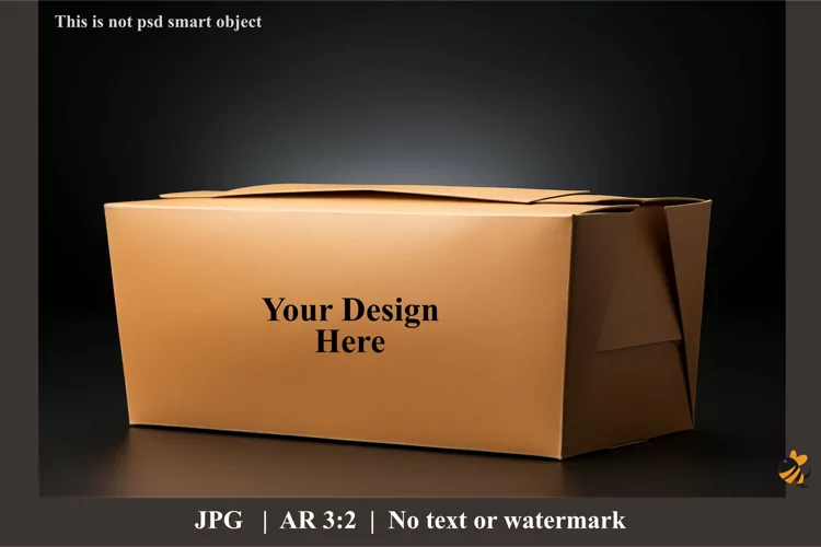 Takeout Mockup Design Illustration 3