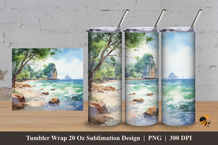 Beach Sublimation Design Image 3