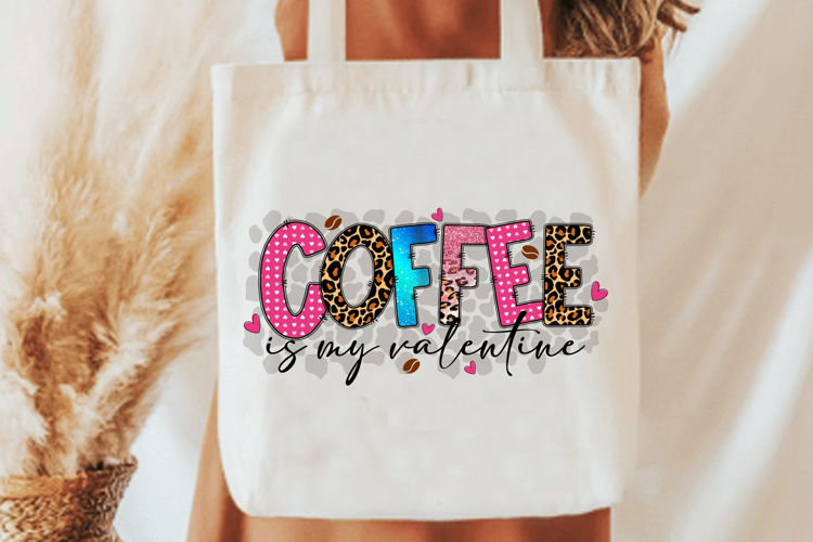 Valentine Tote Bag PNG, Valentine Sublimation PNG