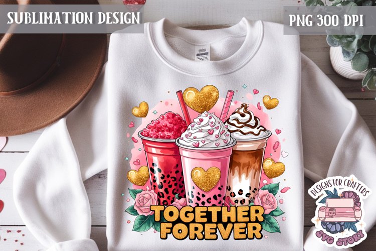 Valentine Quote Symbol Love Sublimation Design PNG Heart