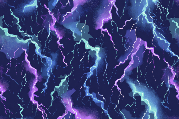 Colorful Lightning Background
