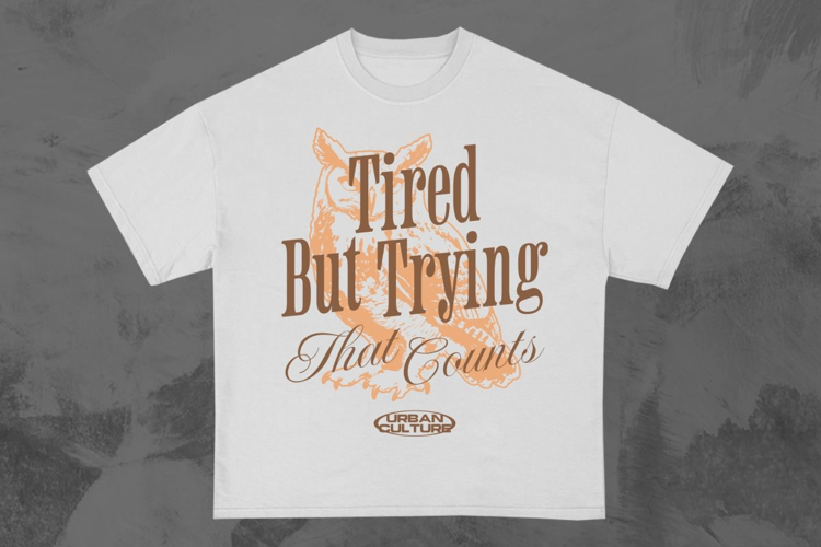 Tired Urban T-shirt Design