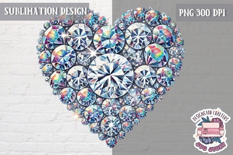 Valentine Heart Symbol Love Sublimation Design PNG Heart
