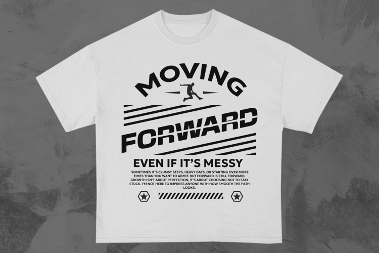 Moving Forward Urban T-shirt Design