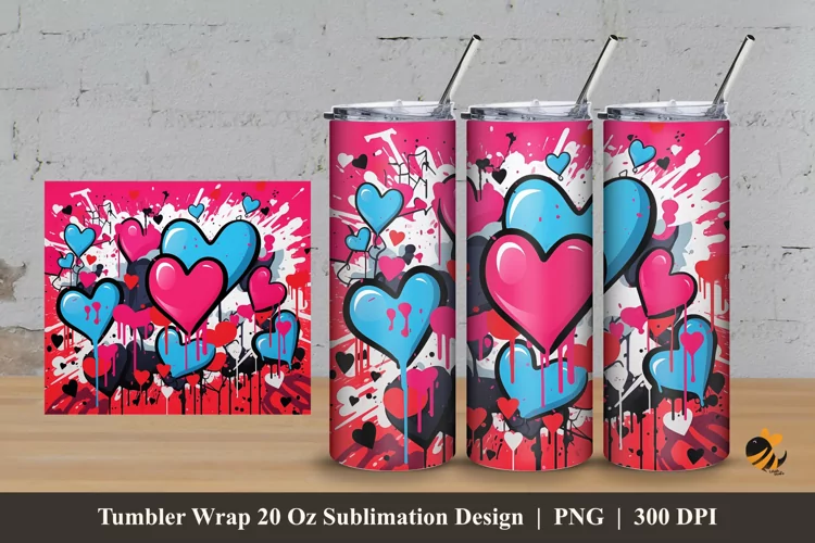 Labor of Love Tumbler Wrap Sublimation Design 3