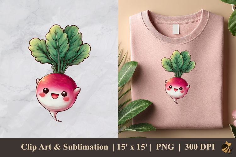 Radish Clipart Image 7