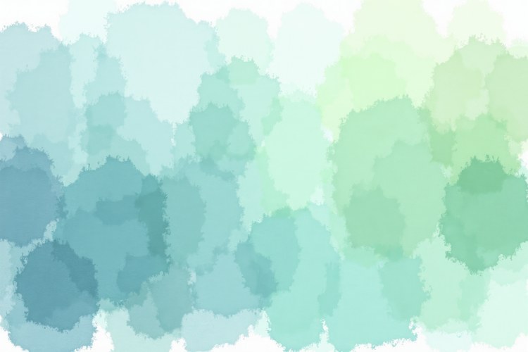 Blue Green Watercolor Background